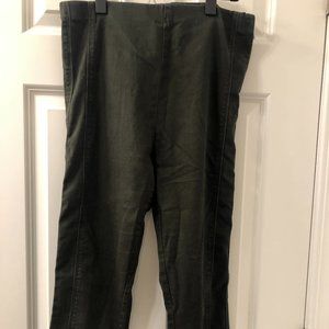 Forever 21 Women's Army Dark Pants in Size Large
